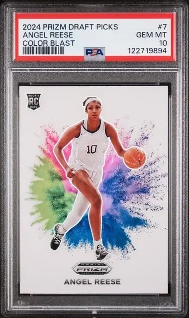 2024 Panini Prizm Draft Picks #7 Color Blast slab