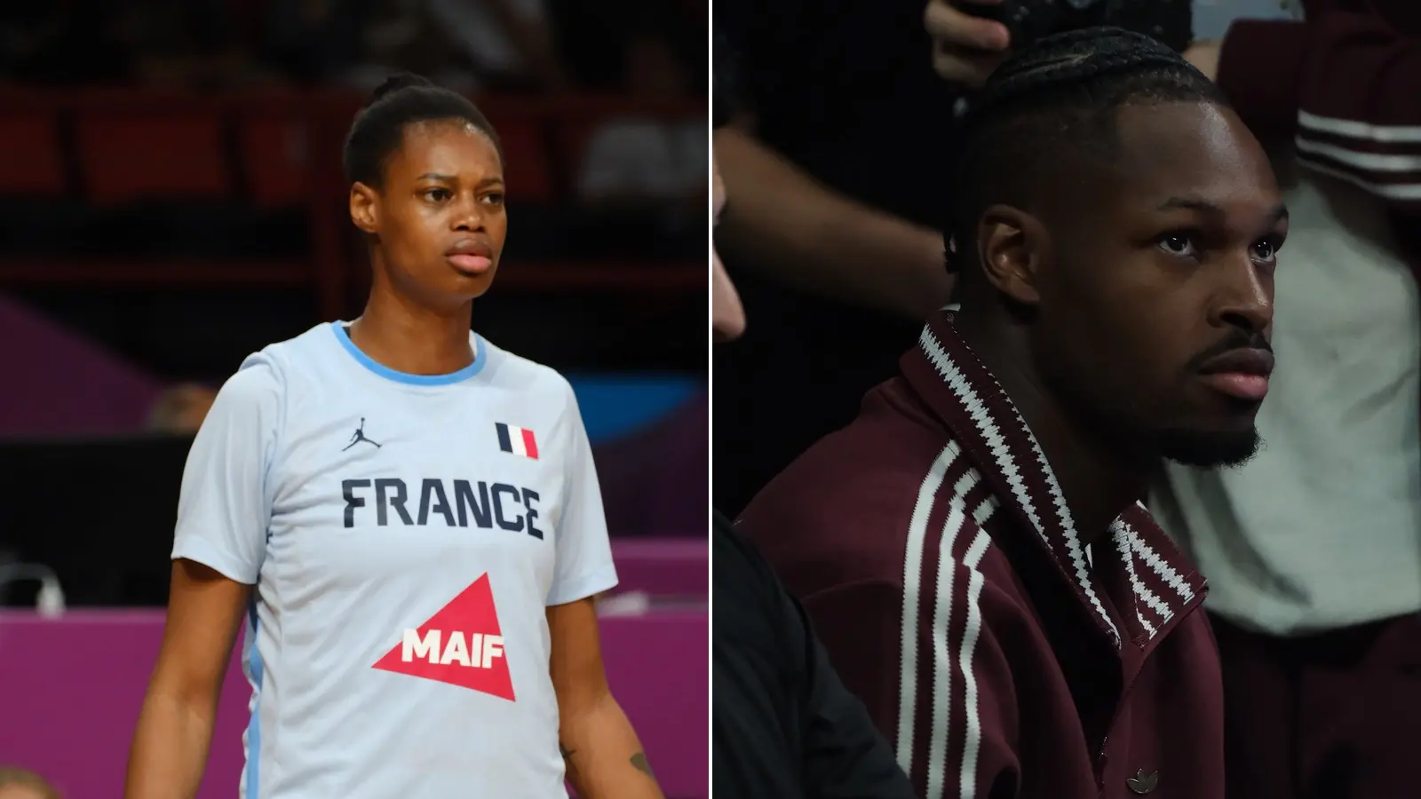 Valériane Ayayi, left, and Joël Ayayi