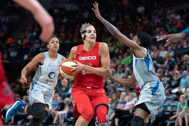 Elena Delle Donne of the Washington Mystics